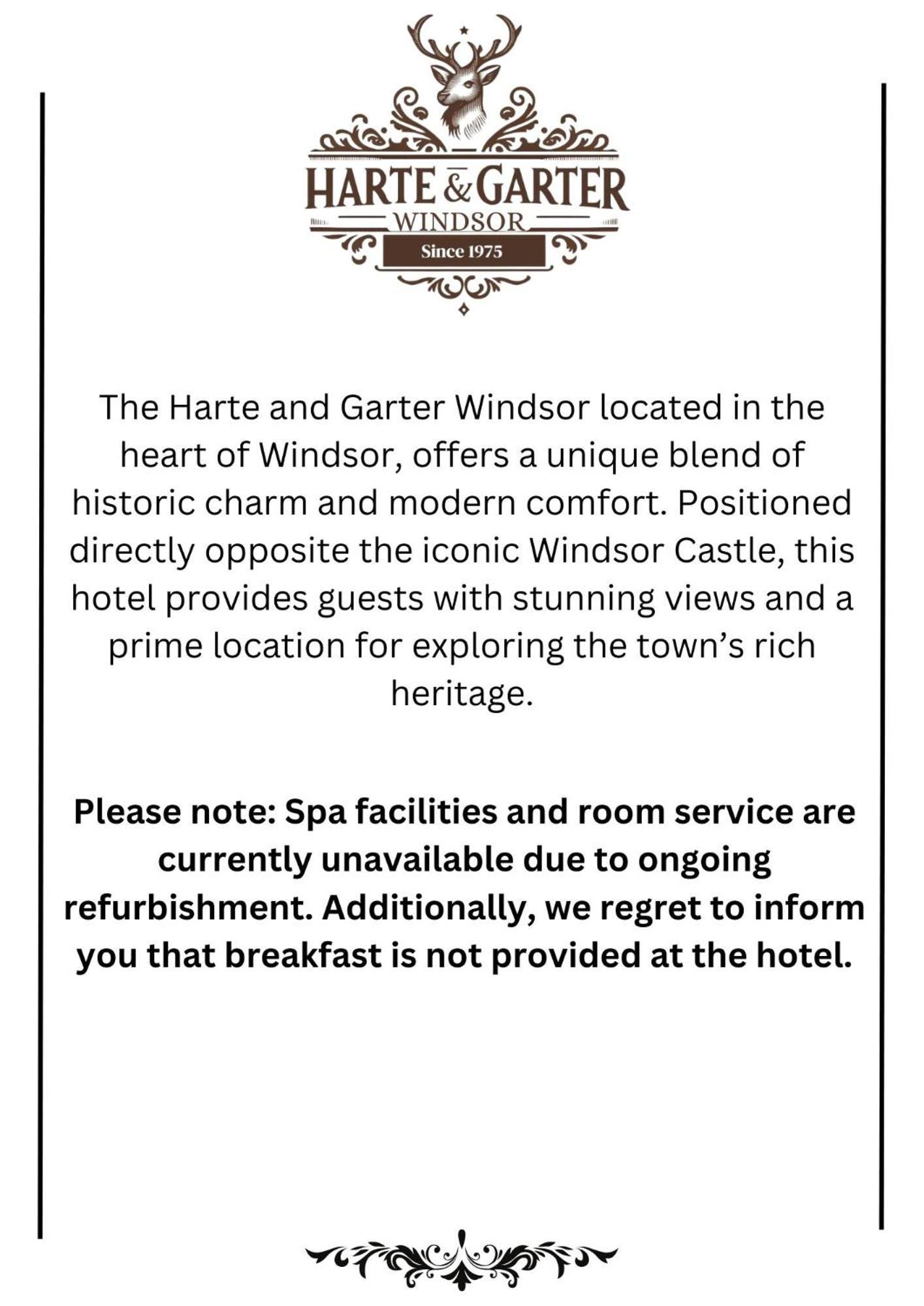 H & G Hotel Opposite Windsor Castle Exteriör bild